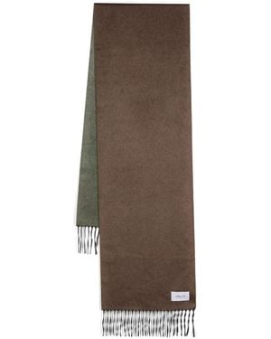 D4.0 Logo-Patch Scarf - Braun