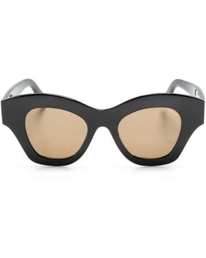 LAPIMA Tessa Oval-Frame Sunglasses - Natural