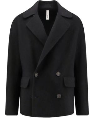 Hevò Chaqueta con doble botonadura - Negro