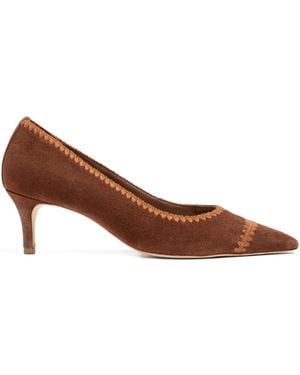 Cinq À Sept Escarpins Stellah 55 Mm - Marron