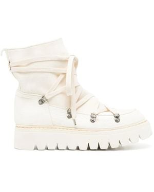Guidi Stiefel Mit Dicker Sohle - Natur