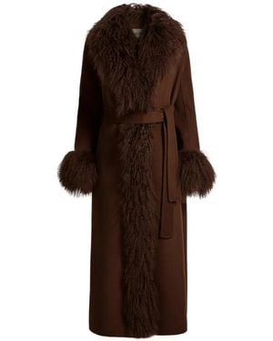 DUCIE Lola Wool Coat - Brown
