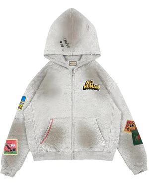 ALL HUMAN Sudadera Maynard con capucha - Blanco