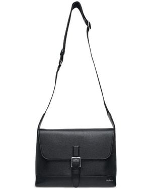 Mulberry Chiltern Buckle-Fastening Messenger Bag - White