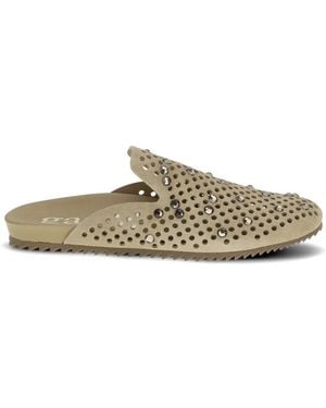 Pedro Garcia Mules Braidy Con Perforaciones - Multicolor