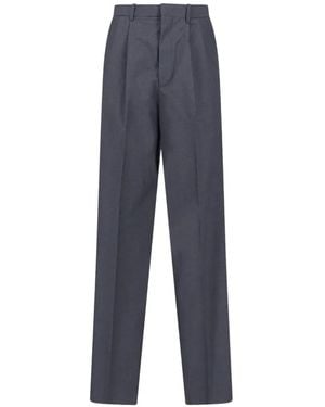 Jil Sander Pleated Tailored Trousers - Blue
