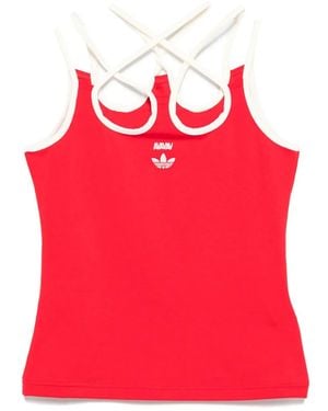 adidas X Avavav Strappy Tank Top - Red