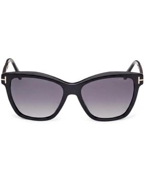 Tom Ford Cat-Eye Sunglasses - Black