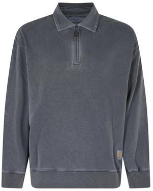 Carhartt Harper Half-Zip Jumper - Grey