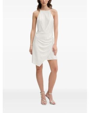 IRO Midikleid mit Neckholder - Weiß