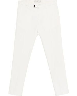 Briglia 1949 Slim-Cut Trousers - White