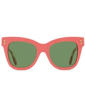 Gucci Sonnenbrille Mit Cat-Eye-Gestell - Grün
