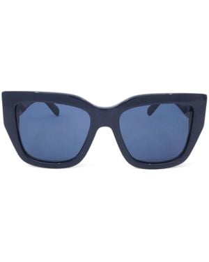 Ferragamo Eyewear Square-Frame Sunglasses - Blue