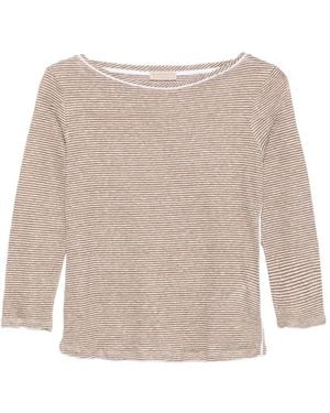 Purotatto Striped Top - Natural