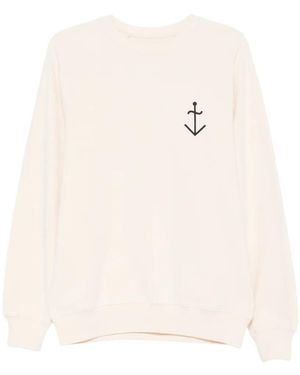 La Paz Graphic-Print Raglan-Sleeve Sweatshirt - White