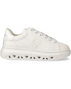 KARL LAGERFELD Ikonik Karl-Detailed Sneakers - Natural