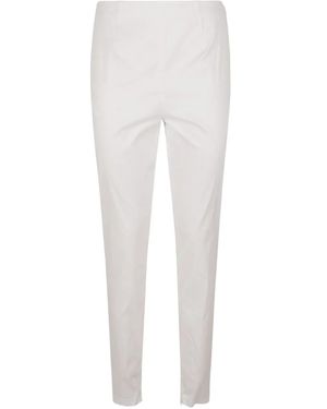 Prada Pantalon Fuselé À Taille Haute - White