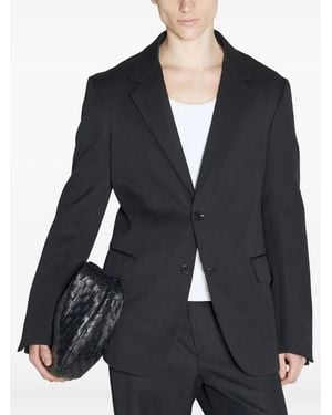 Lanvin Two-Button Notched-Lapel Jacket - Blue