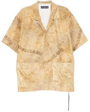 MASTERMIND WORLD T-Shirt Con Stampa Lion - Neutro
