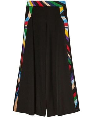 PUCCI Wide-Leg Trousers - Black