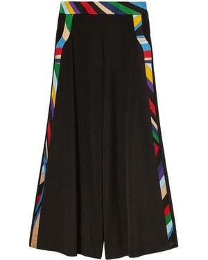 Emilio Pucci Iride ワイドパンツ - ブラック