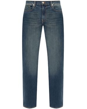 Paul Smith Logo-Patch Jeans - Blue