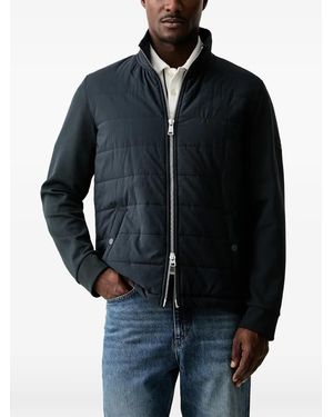 Marc O' Polo Quilted High-Neck Jacket - Blue