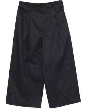 Susanne Bommer Pleated Trousers - Blue