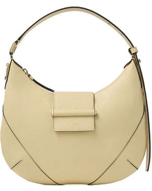 Jimmy Choo レザー ショルダーバッグ - ホワイト