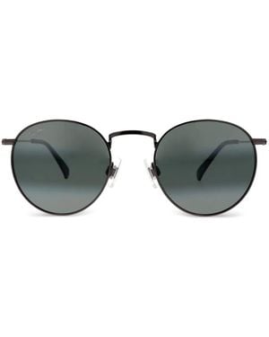 Maui Jim Pukaua Round-Frame Sunglasses - Grey