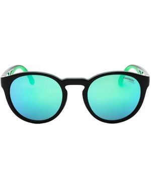 Carrera 8056/S Round-Frame Sunglasses - Green