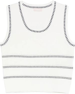Liu Jo Knit Top - White