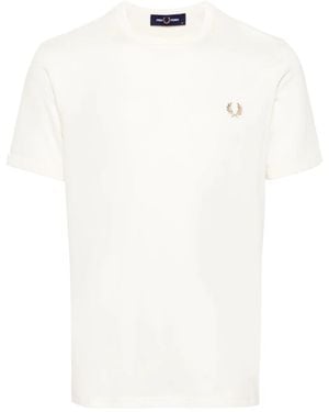 Fred Perry ロゴ Tシャツ - ホワイト