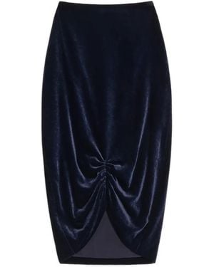 Valentino Garavani Fluwelen Rok - Blauw