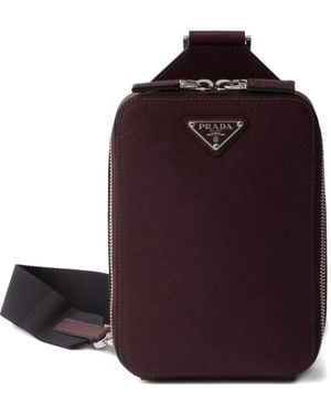 Prada Bolso messenger Brique - Rojo
