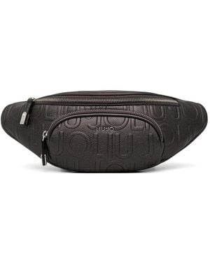 Liu Jo Logo-Embossed Belt Bag - Grey