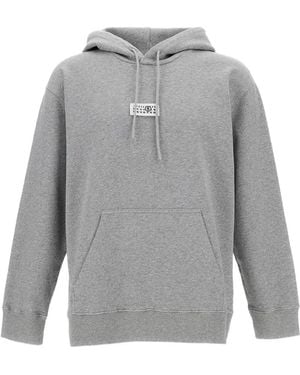 メンズ MM6 by Maison Margiela ジップアップ パーカー グレー | Lyst