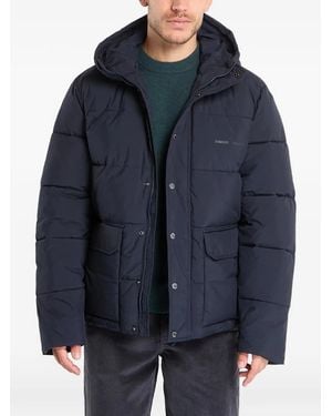 Samsøe & Samsøe Padded Hooded Jacket - Blue
