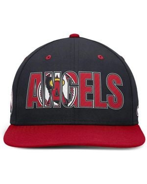 Nike California Angels Pro Cooperstown Baseball Cap - Red