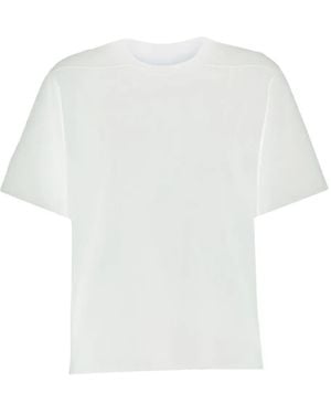 Rick Owens Brad Shoulder-Seam T-Shirt - White