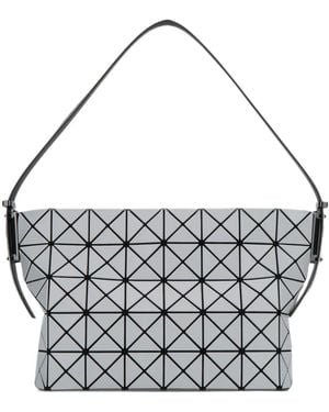 Issey Miyake Musette Geometric-Panelled Tote Bag - White