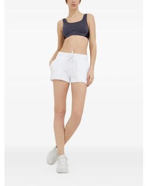 Casall Mesh-Panelled Sports Bra - White
