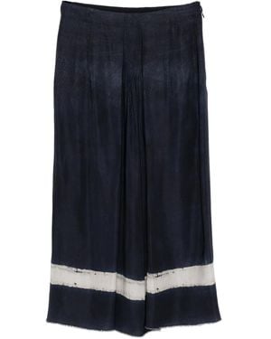 Ziggy Chen Printed Skirt - Blue