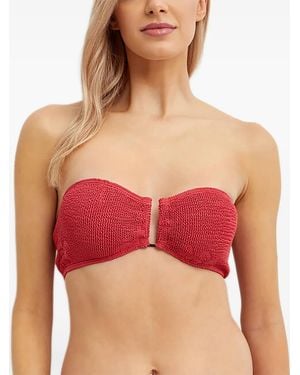 Bondeye Blake Bikinitop Met Palmdetail - Rood