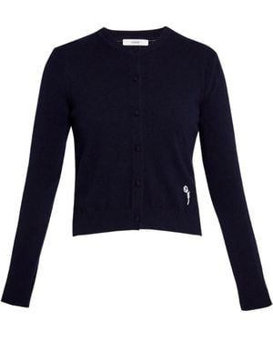 Erdem Crew-Neck Cardigan - Blue