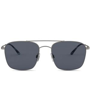 Giorgio Armani Square-Frame Sunglasses - Blue