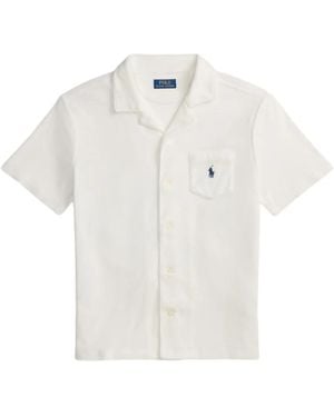 Polo Ralph Lauren Logo-Embroidered Shirt - White