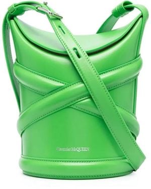 McQueen The Curve ショルダーバッグ マイクロ - グリーン