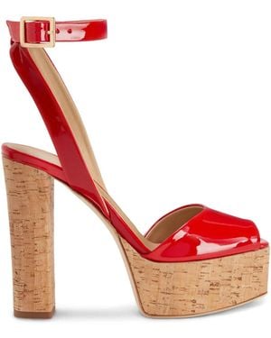 Giuseppe Zanotti 120Mm Betty Sandals - Red