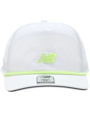 New Balance 47 Hitch Rope Logo Baseball Cap - White